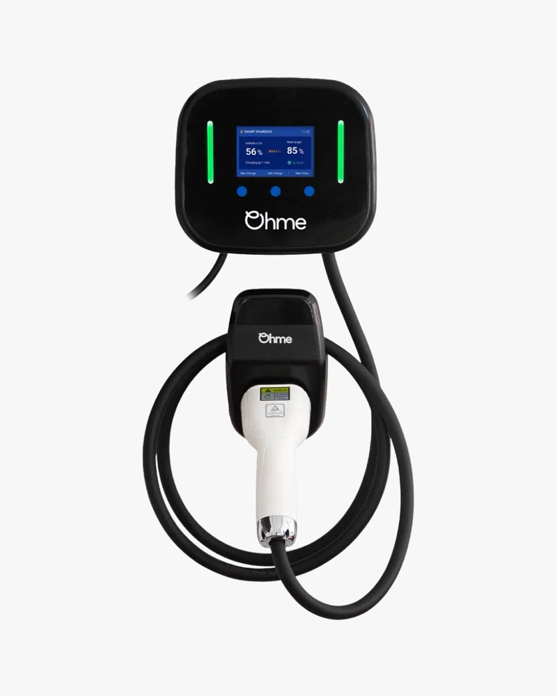 Cargador Ohme Home Pro para auto eléctrico